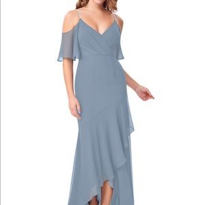 Azazie Akela Dusty Blue